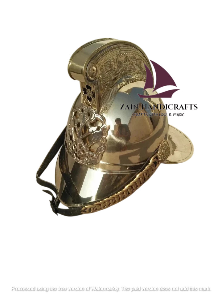 ZAIN Napoleonic French Cavalry Helmet, Brass Helmet collectible Halloween helmet