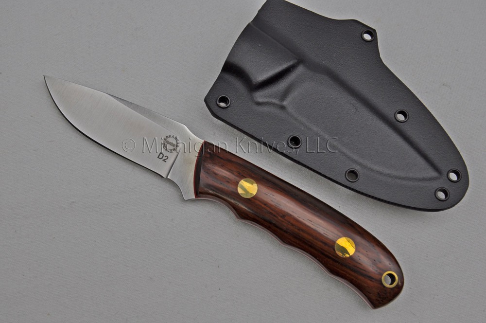 Bob Dozier / Dan Crotts Custom Knife – Ironwood & D2