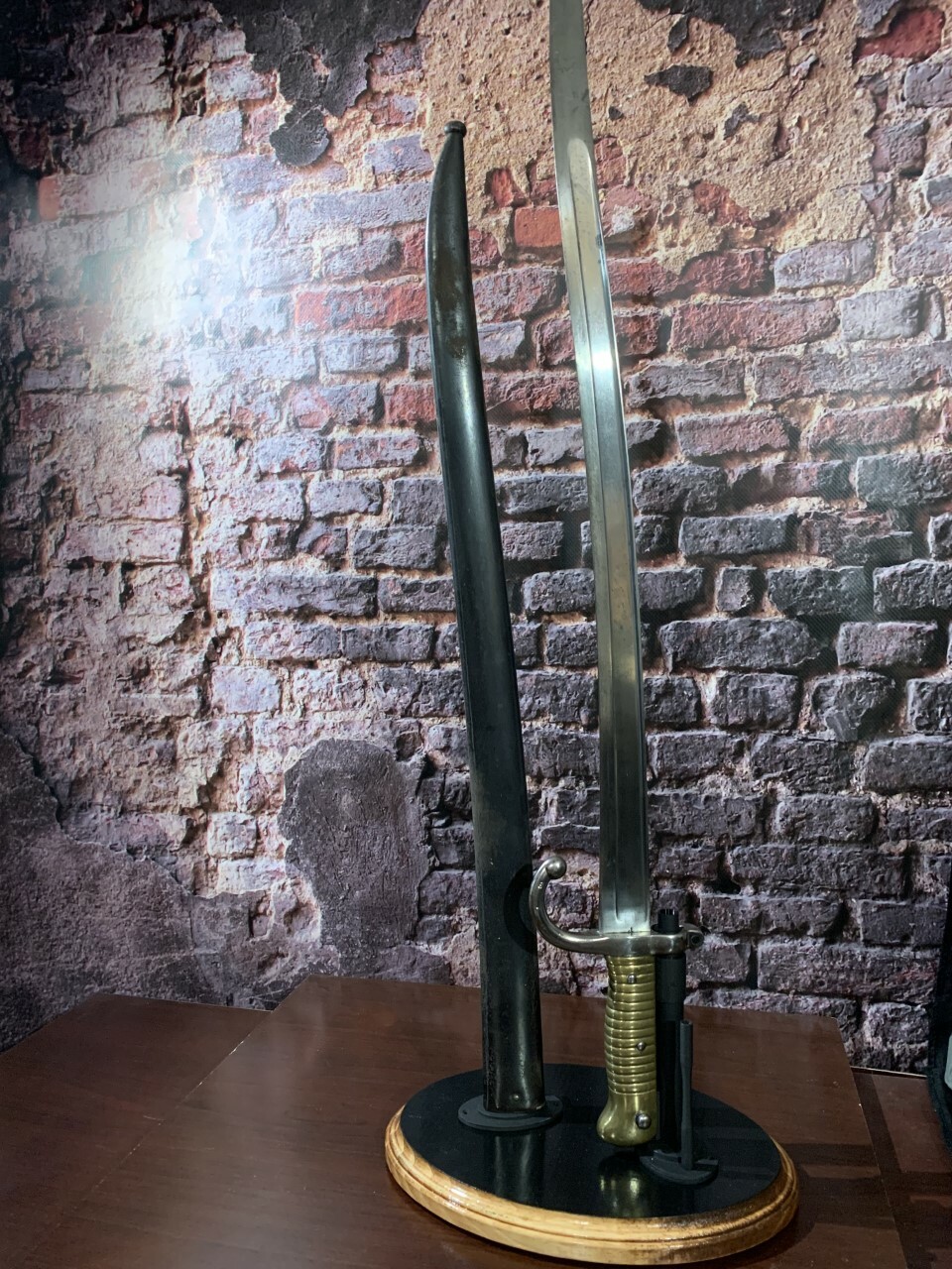 Bayonet Stands for the French Chassepot 1866 and 1874 Gras Bayonet/Scabbard