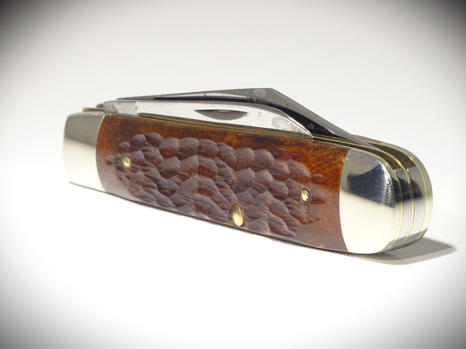 💥1974 Case XX 6231 1/2 ~ Tear Drop Jack ~ Beautiful Red Bone ~ Never Sharpened~