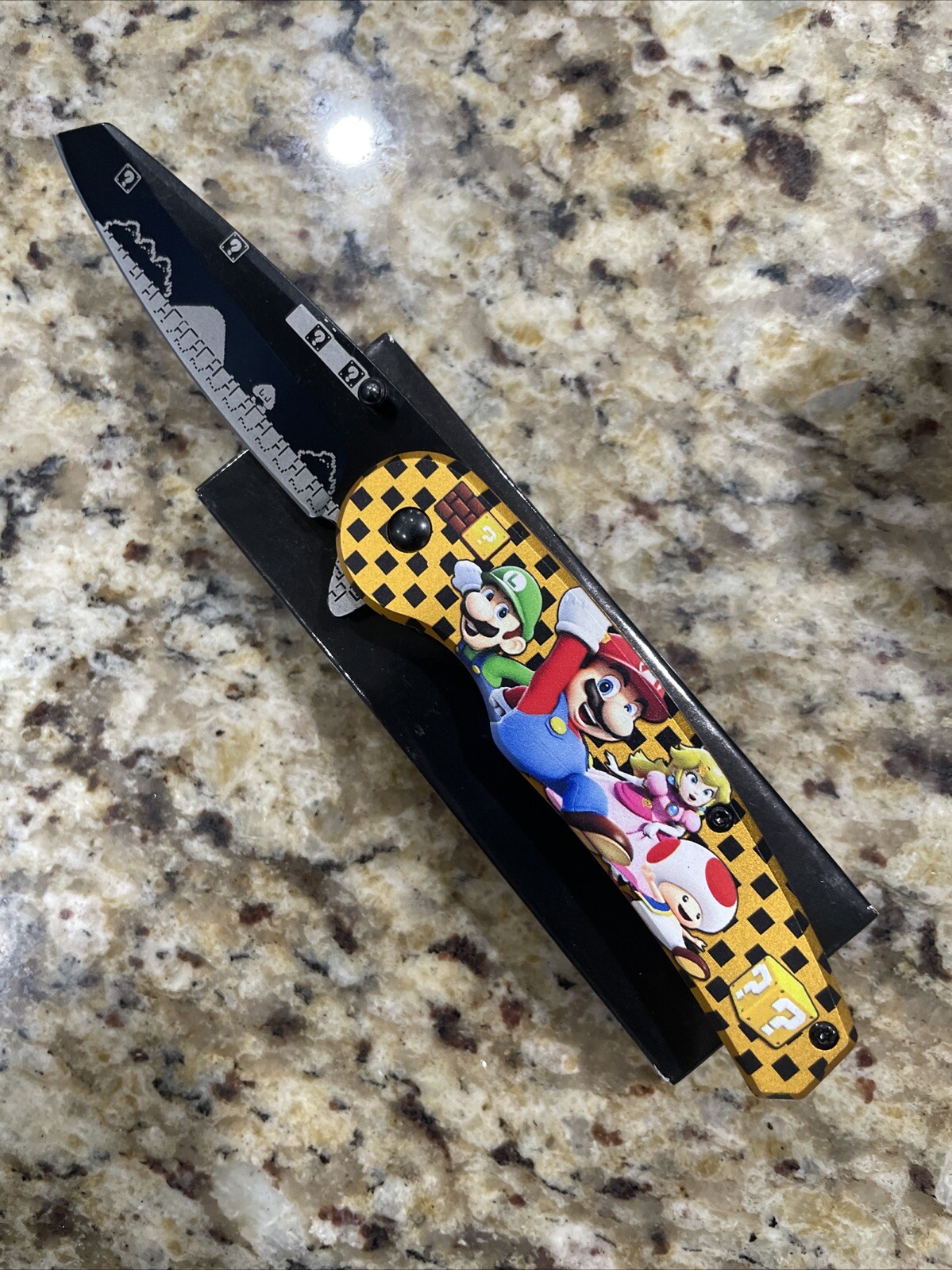 (7) Spring Assisted Video Game Pocket knife Wholesale Set Best Sellers