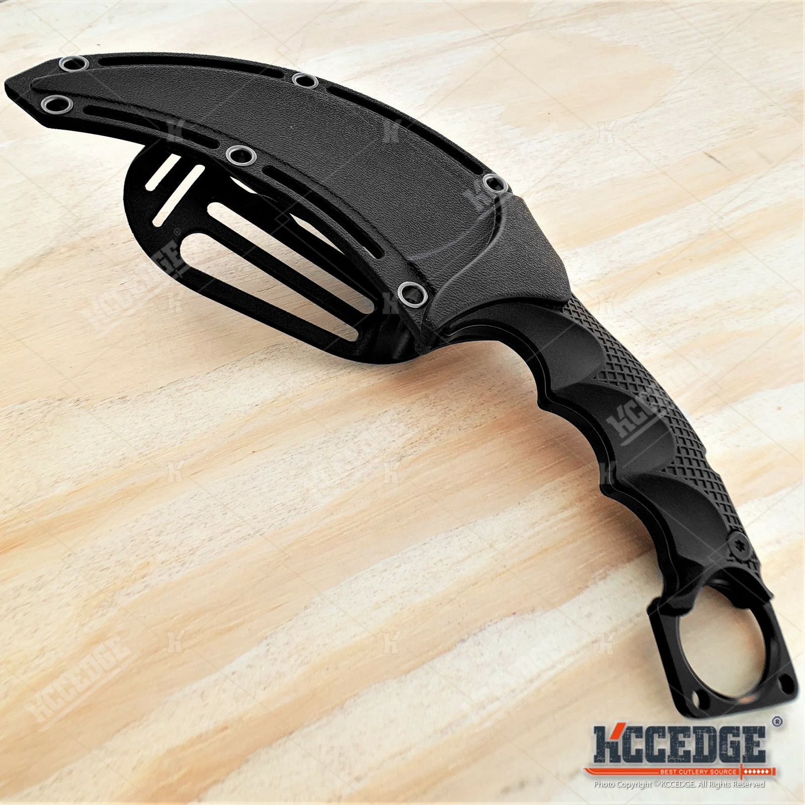 9″ Full Tang Fixed Blade Knife Tactical Karambit Survival Knives
