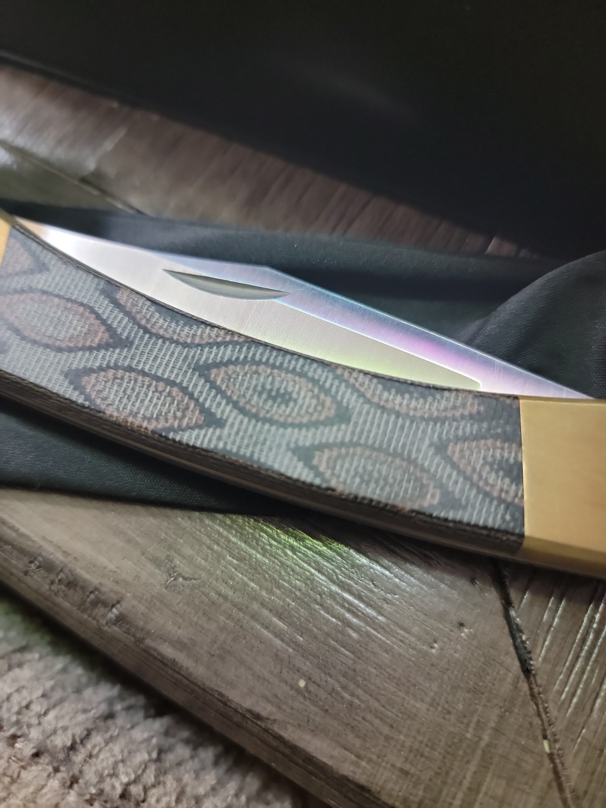 1 Of 250 SMKW Exclusive Buck 110 Python Magnacut Micarta Folding Hunter 2025