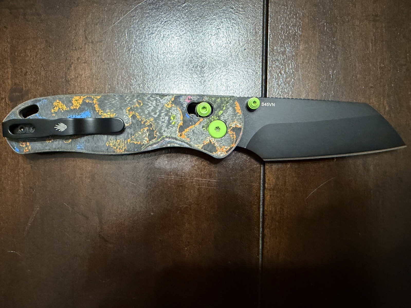 Kizer Drop Bear 80’s Camo Carbon Fiber 1 Of 200 Folding Pocket Knife