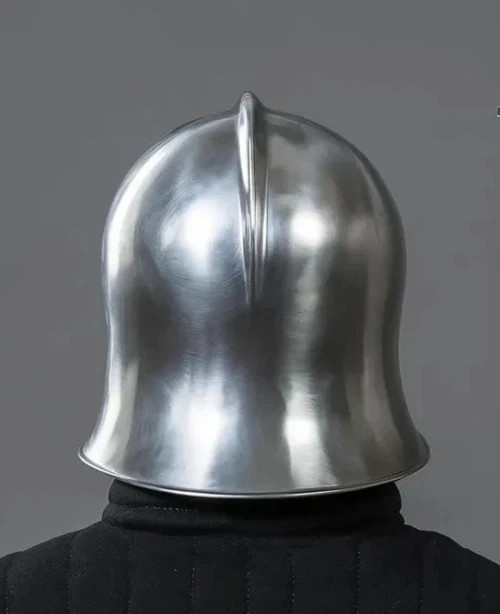 Medieval Knight Helmet Steel Armor Gothic Warrior Full Face Visor Replica