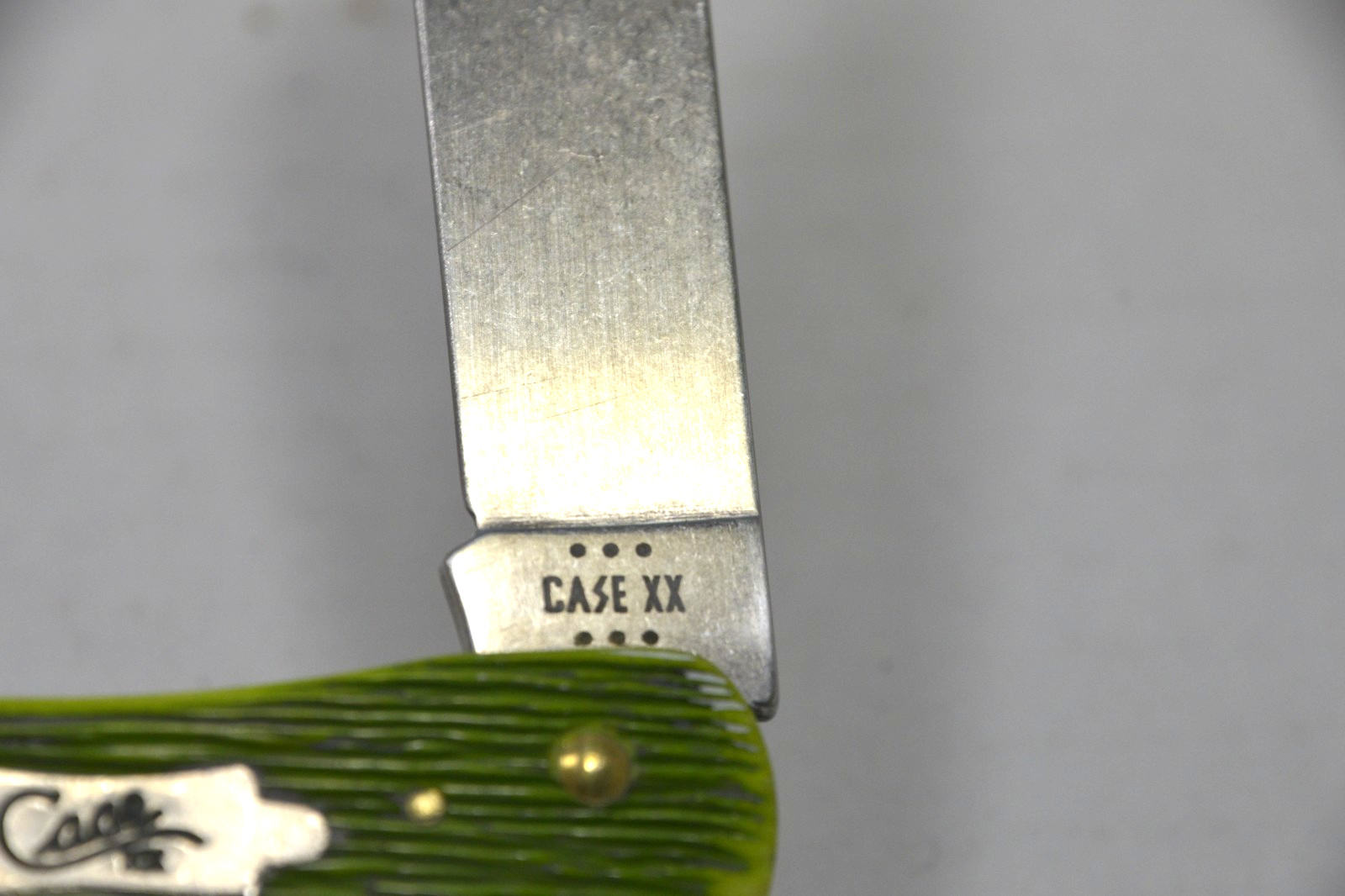 Case XX 2024 Lime Green Barnboard Jig Sod Buster Jr. (6137 SS)