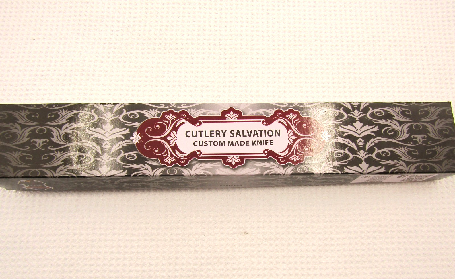 Cutlery Salvation Custom Made Steel Knife 11 1/2″ with Sheath
