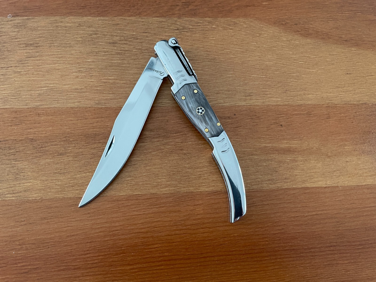 3.8” Arabian Folding Pocket Knife Bull Horn Scales from Spain – US Seller