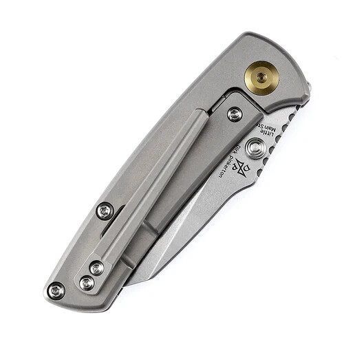 Kansept Knives Little Main Folding Knife 2.25″ CPM-S35VN Steel Blade Titanium
