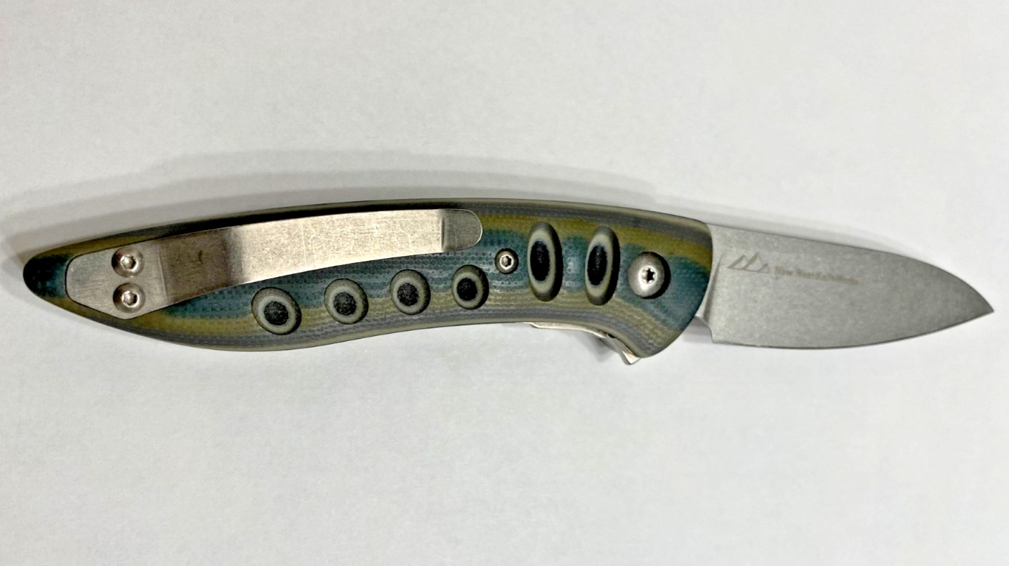 New West KnifeWorks Glory Folder Pocket Knife Lichen