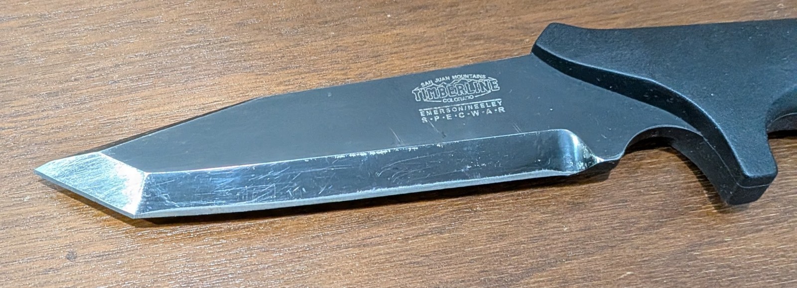 Emerson Neely SPECWAR Fixed Tanto Knife with Sheath – Used