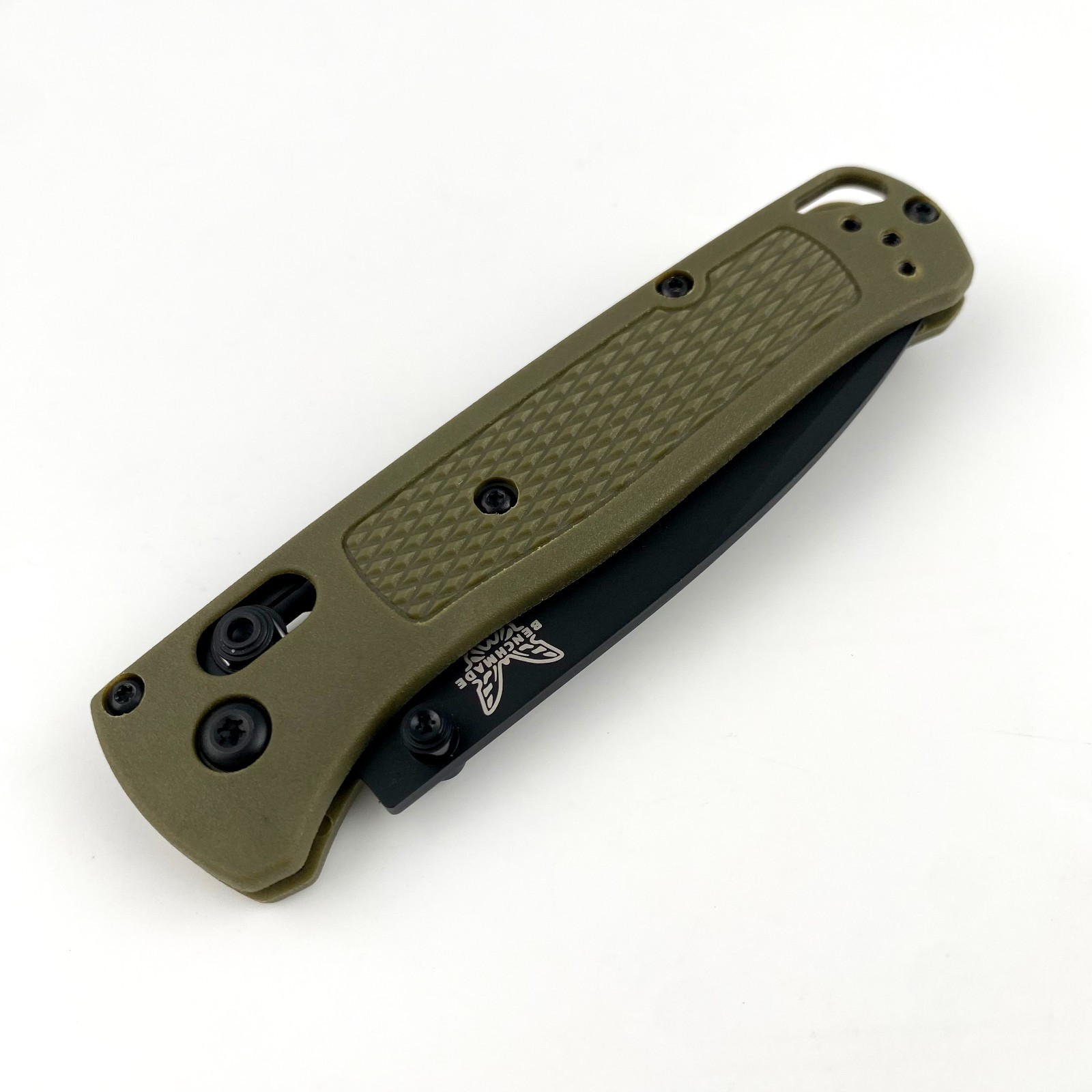 Benchmade 535 Bugout Green CF-Elite Handle CPM-S30V Blade Folding Knife