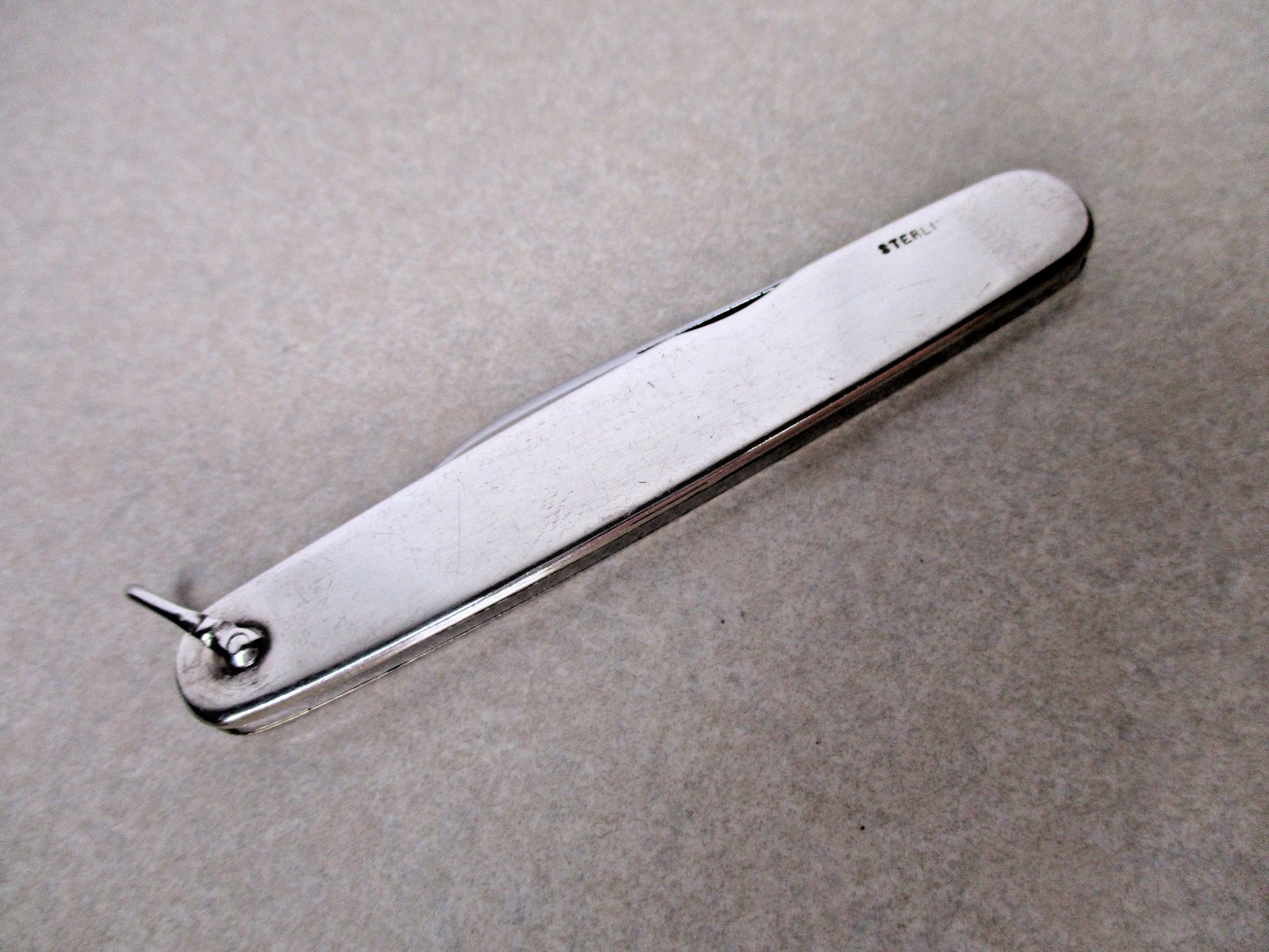 RARE Sterling Silver IXL George Wostenholm US Senate Pocket Knife United States