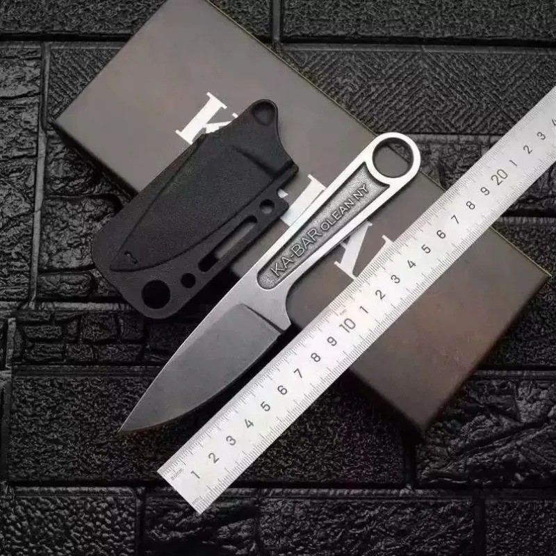 Wrench Fixed Knife 3″ Blade 425 Carbon Steel One Piece. Free Shipping.