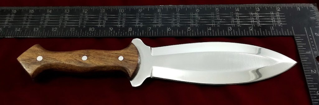 Titan Edge 13.4″ Handmade Full Tang 1095 High Carbon Steel Combat Smatchet Knife