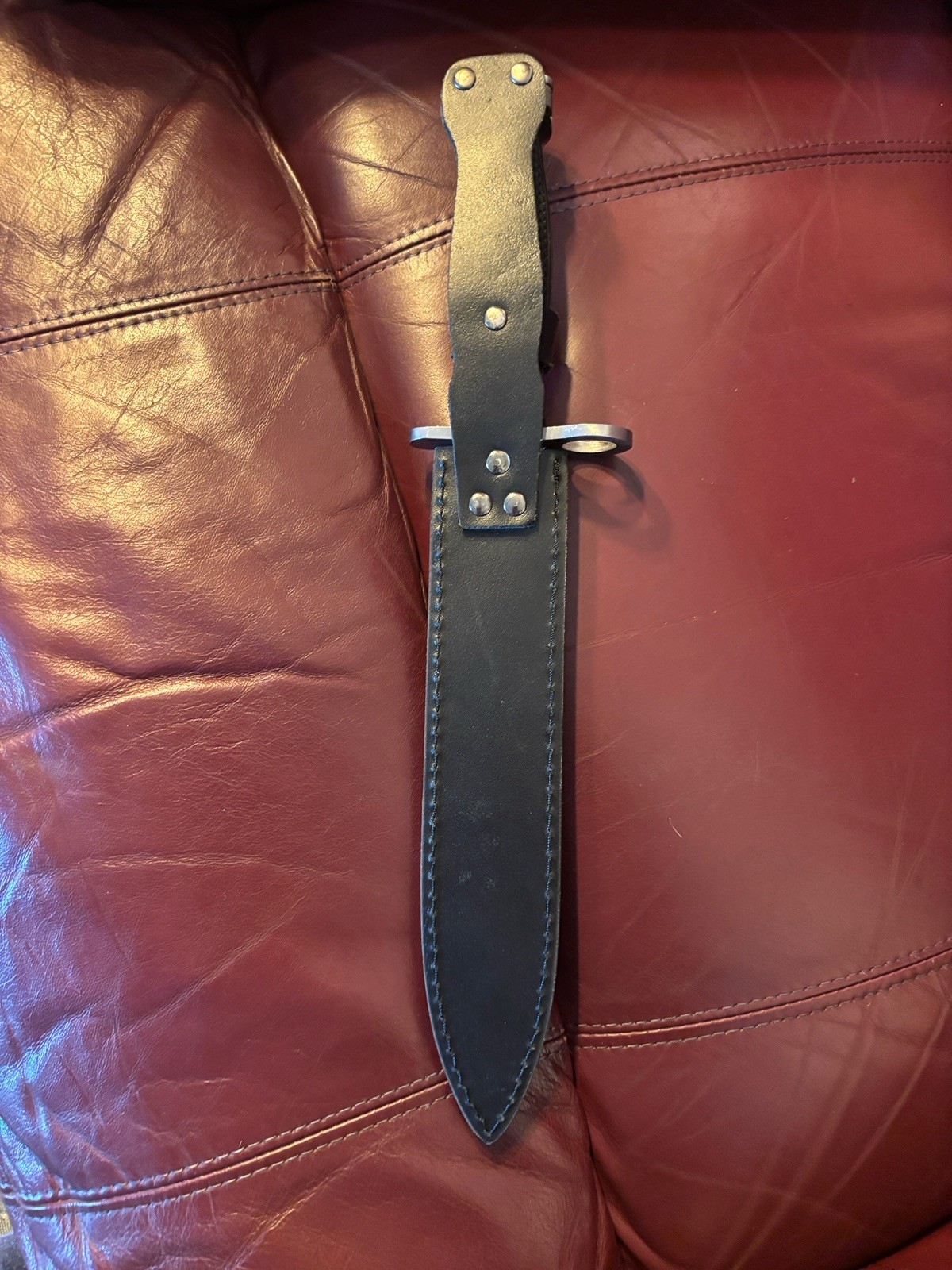 US military combat fixed blade knife Replica In Excellent Condition With Sheath