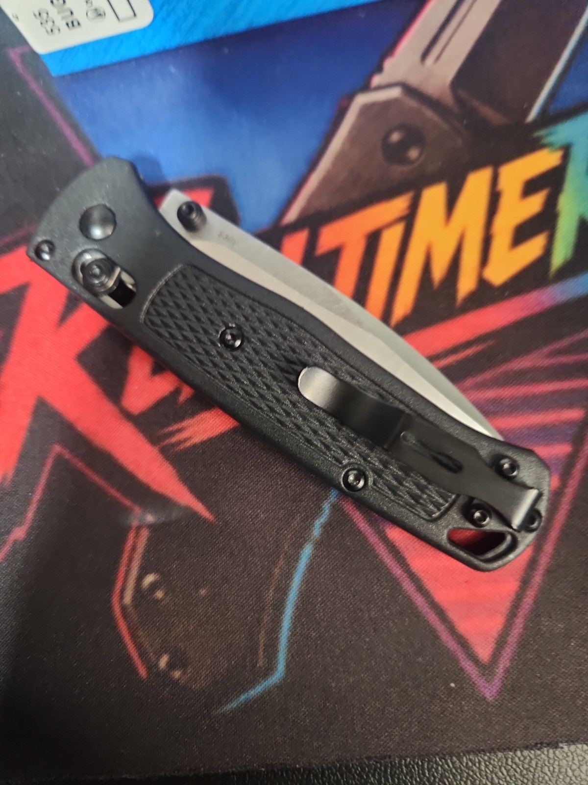 Benchmade 535 Bugout CPM-S30V Gray Blade Black Handle AXIS Folding Knife New