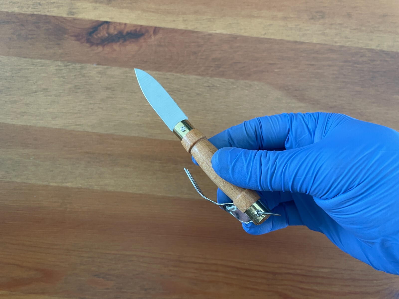 2.16″ Portuguese Navaja MAM with Fork Inox-Palacoulo Wood Handle – USA Seller