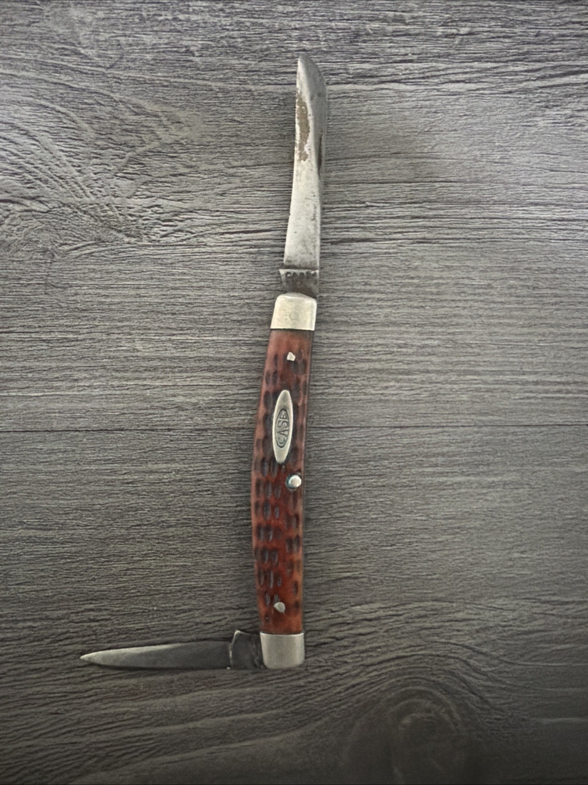 Knife Case XX Red Bone Texas Jack Knife 1940-64 VG