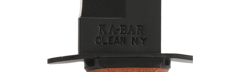 KA-BAR Made in USA 7″ Straight Edge Blade USMC Marines Fighting Knife + Sheath