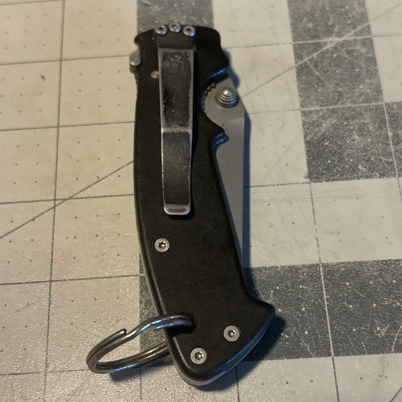 CRKT 6782 Crawford Kasper Combo Blade Liner-Lock Folding Pocket Knife