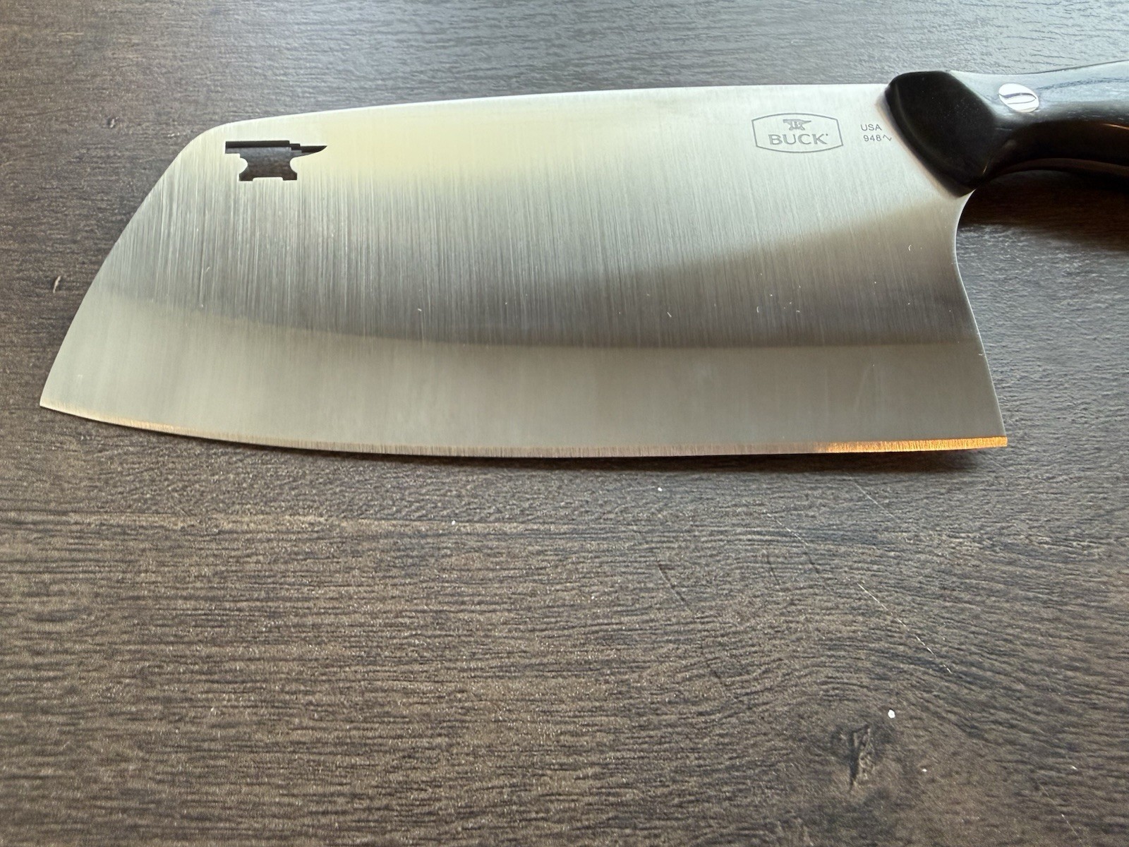 Buck Knife 948 Ebony Cleaver November 2024 Buck Of The Month 1 of 400