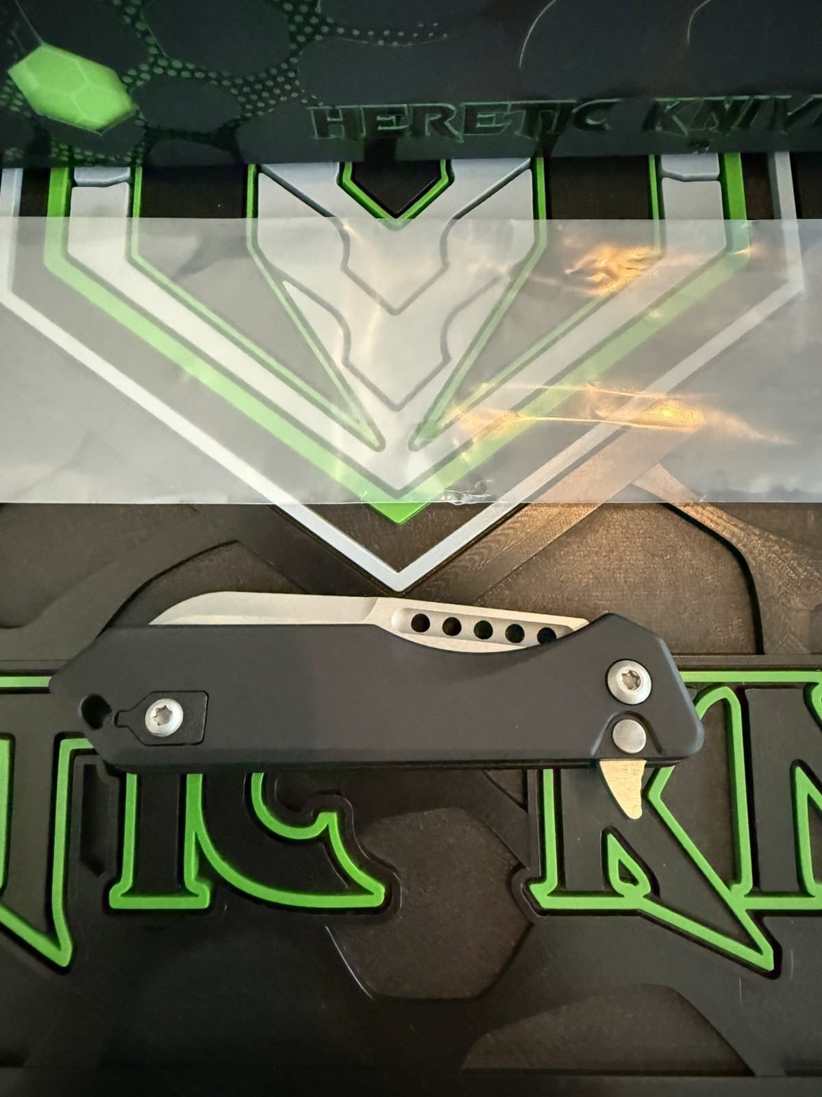 Heretic Knives Jinn Manual, Battleworn Magnacut BIN!!