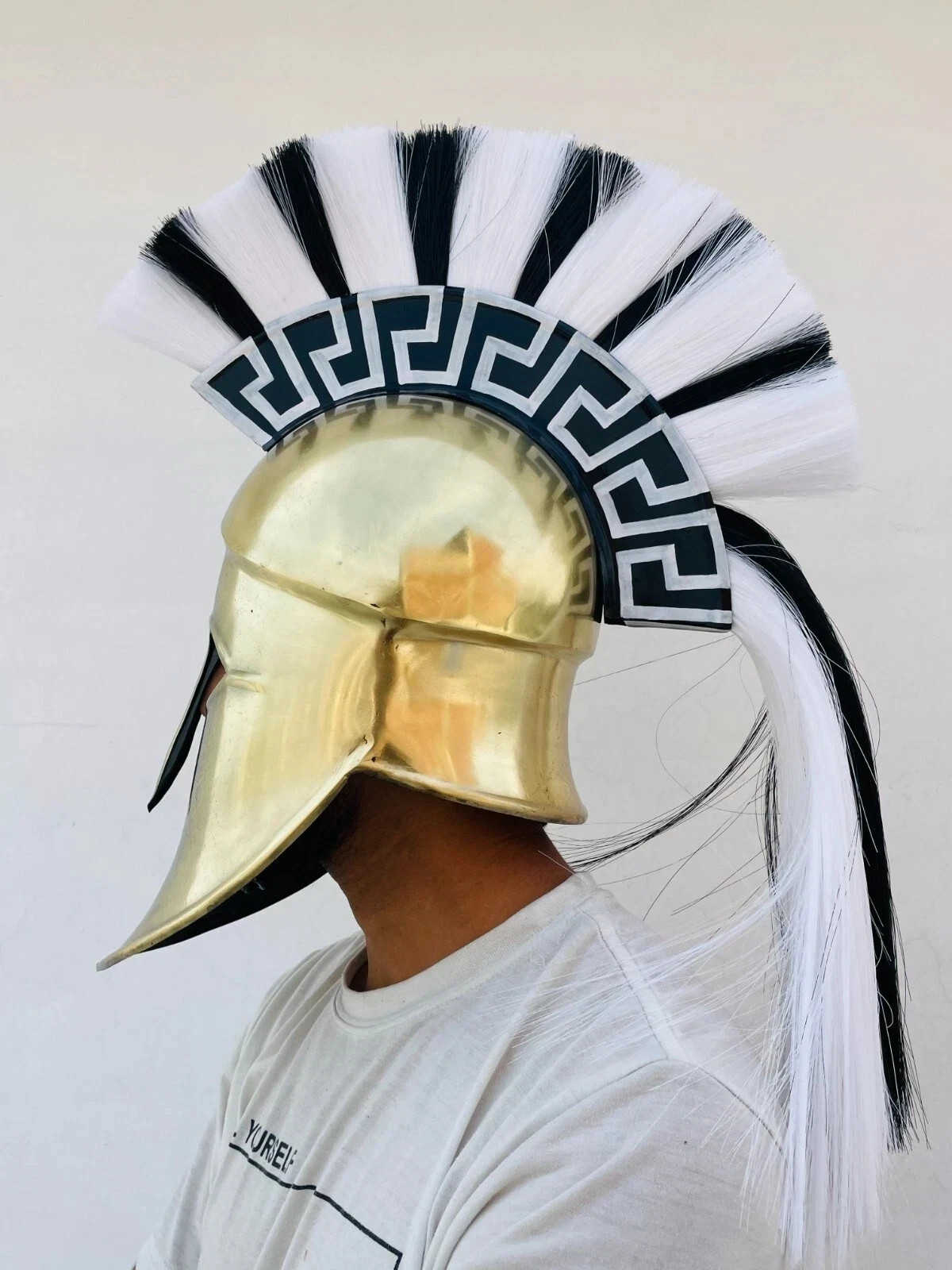 Medieval Wearable Roman Greek Corinthian Authentic For Trojan War Helmet Armor