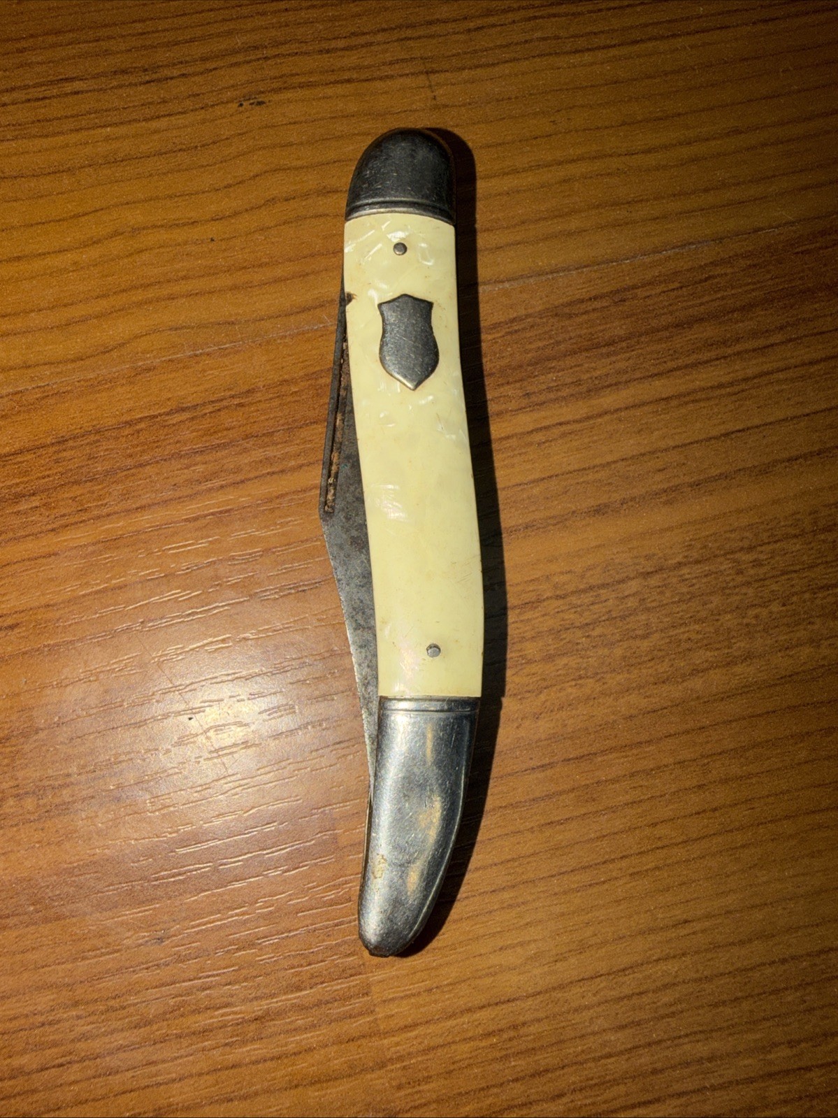 Vintage Imperial Blade Pocket Folding Knife Pearl Handle
