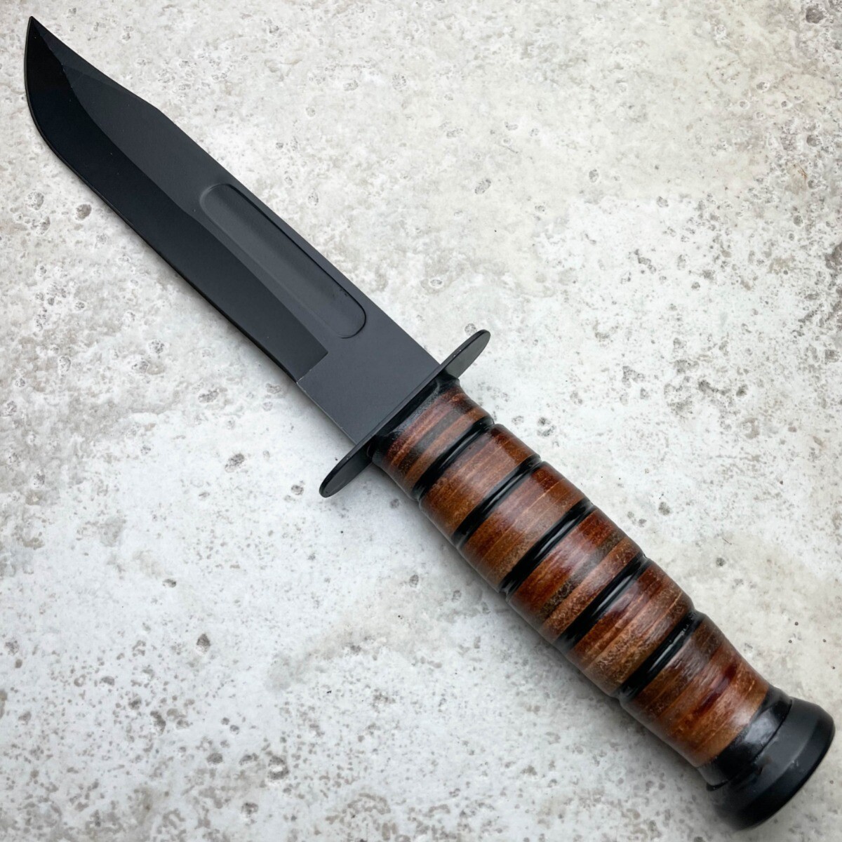 12″ Military Tactical WWII COMBAT Fixed Blade Survival Hunting KNIFE w/ Sheath