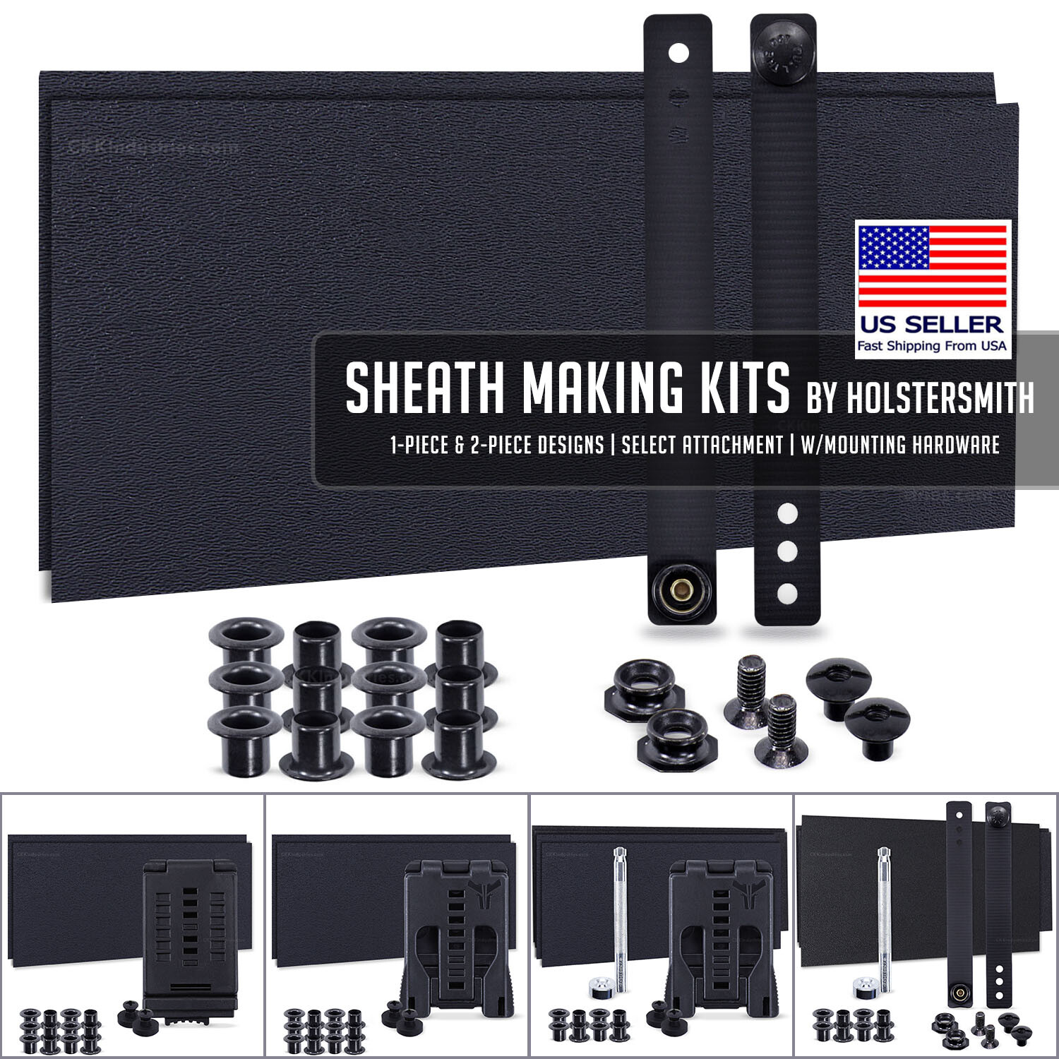 DIY Sheath Making Kits – 1-Piece and 2-Piece Designs – KYDEX-BOLTARON