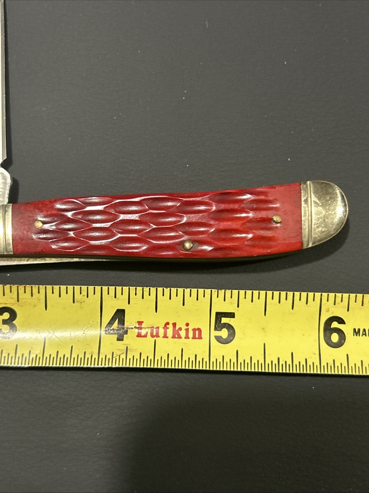 Roughrider Redbone 2-Blade Trapper RRTested 440 Razor Sharp, Steel, China,