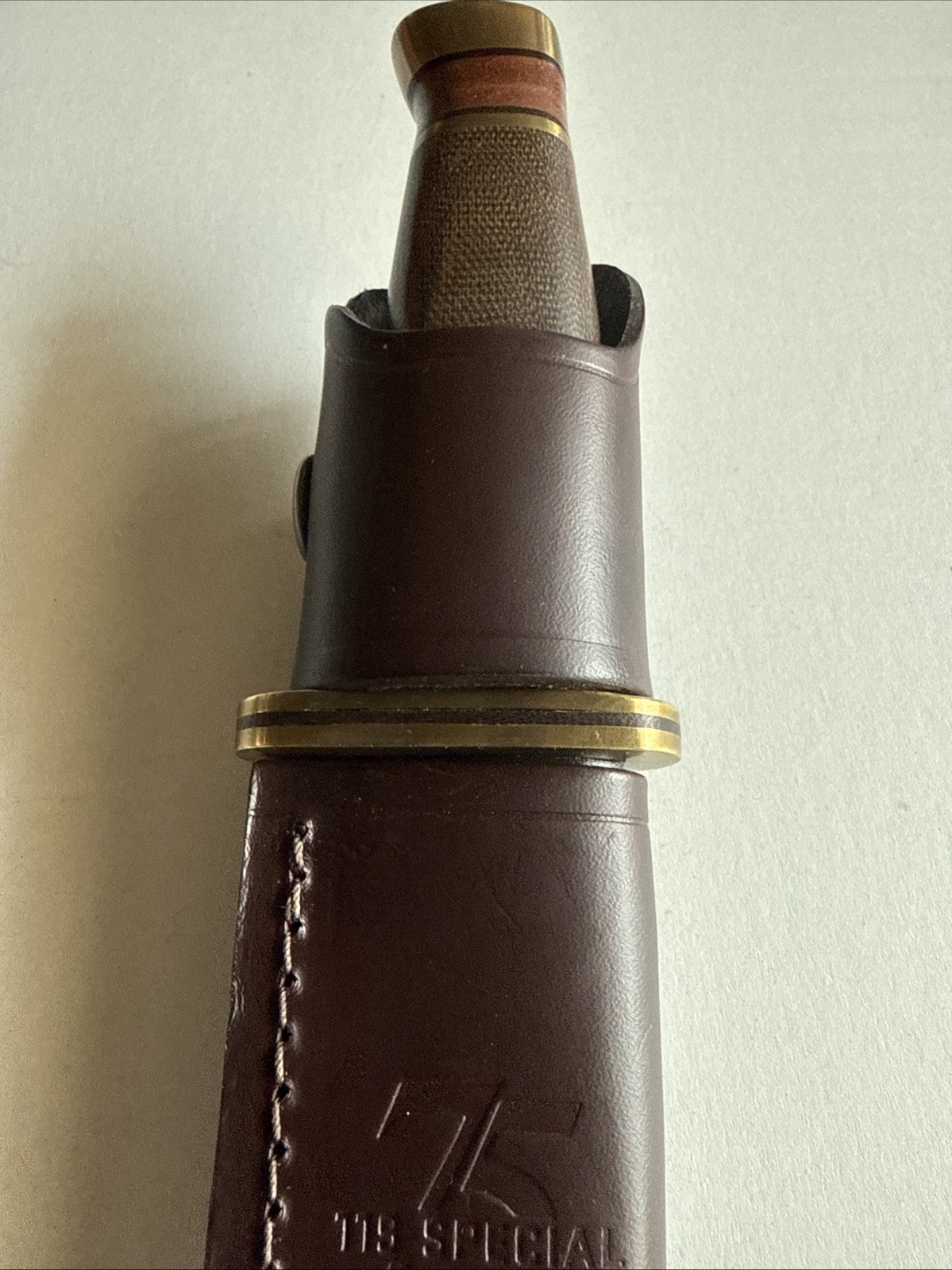 Buck 119 Knife 2024 National Knife Day Limited Run 0119BO 27-B/sheath.USA￼