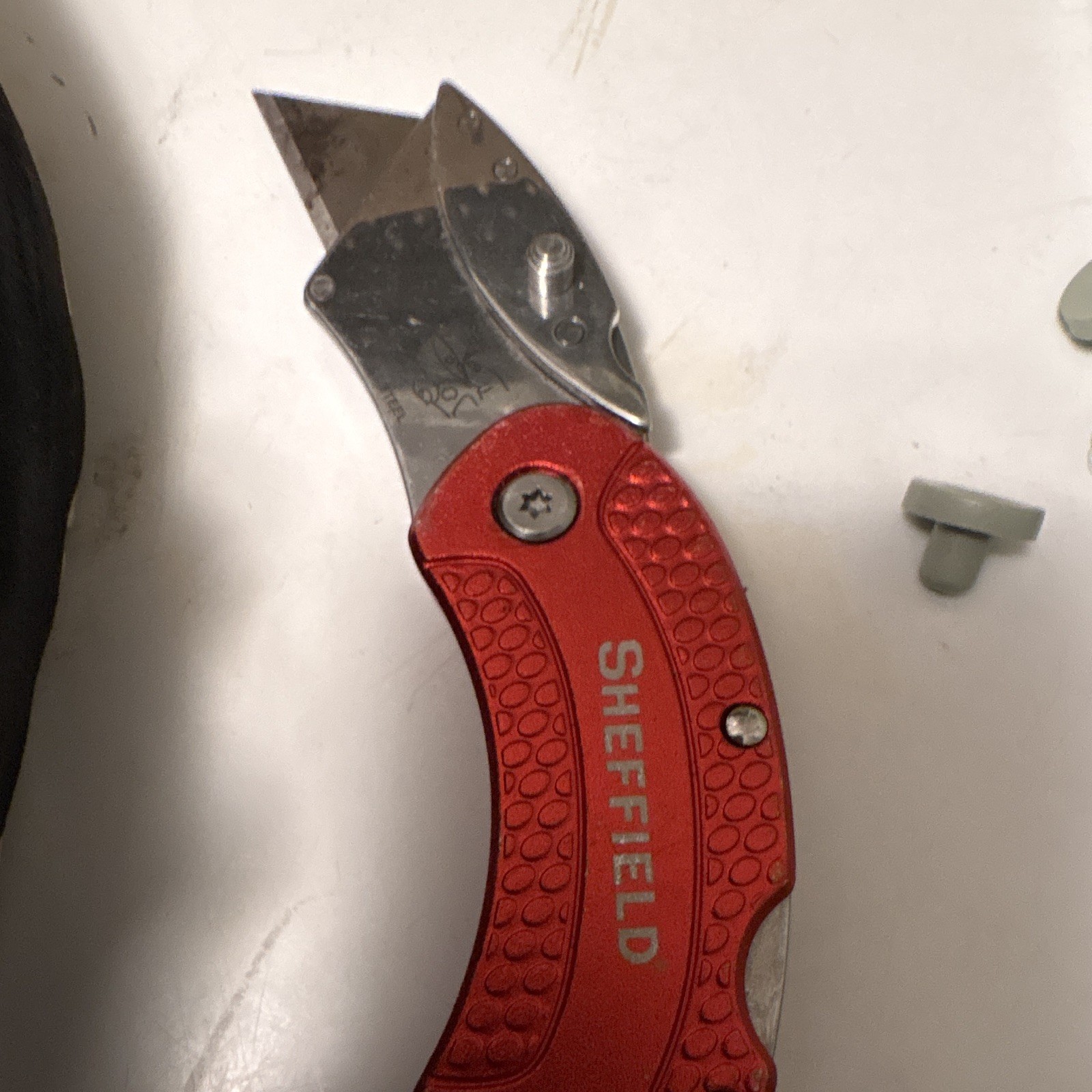 Sheffield Sheffield Utility Pocketknife Under 2.75in Plain Edge, Liner Lock