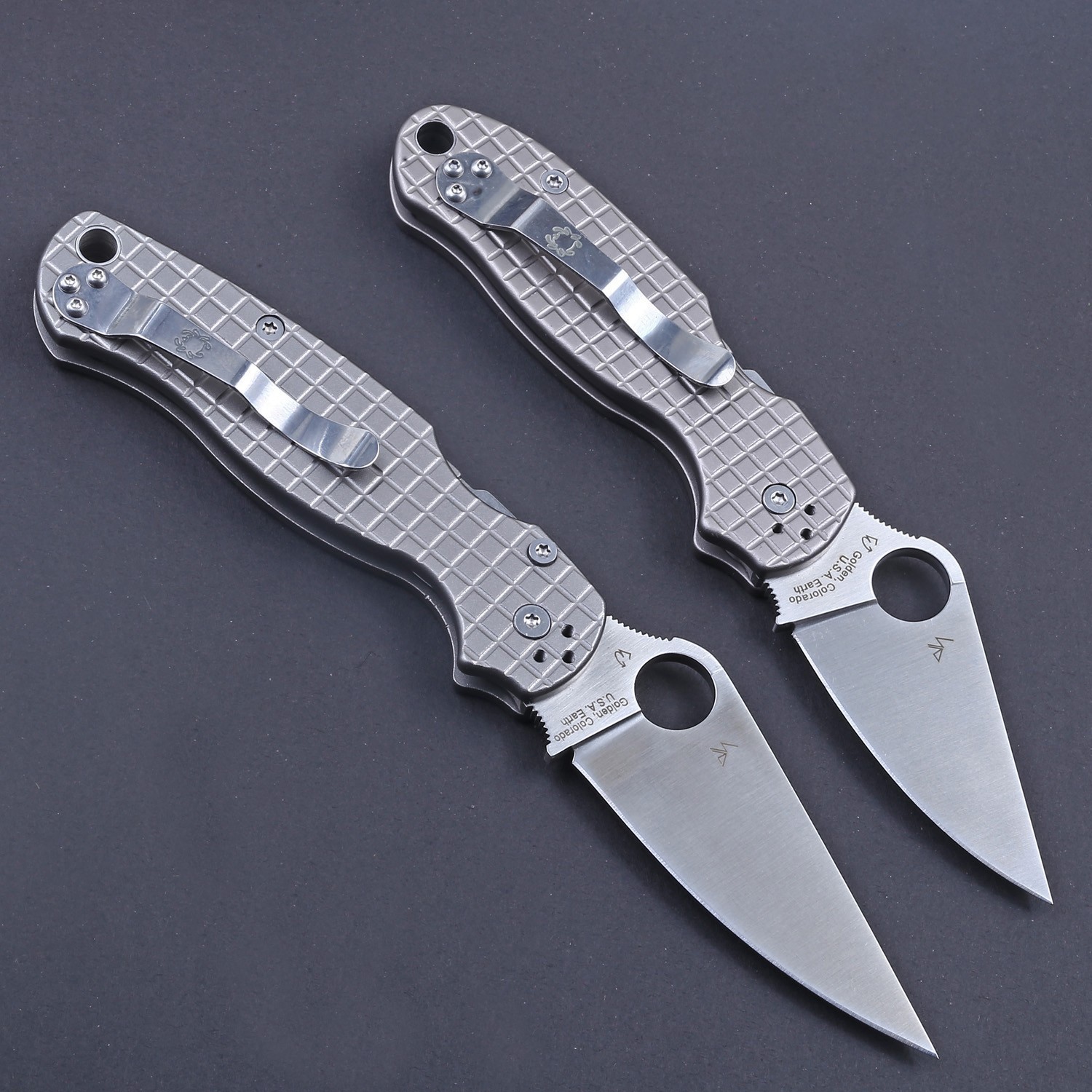C95 Para Military Custom Aluminum Handle Handle Lock Back Pocket Folding Knife