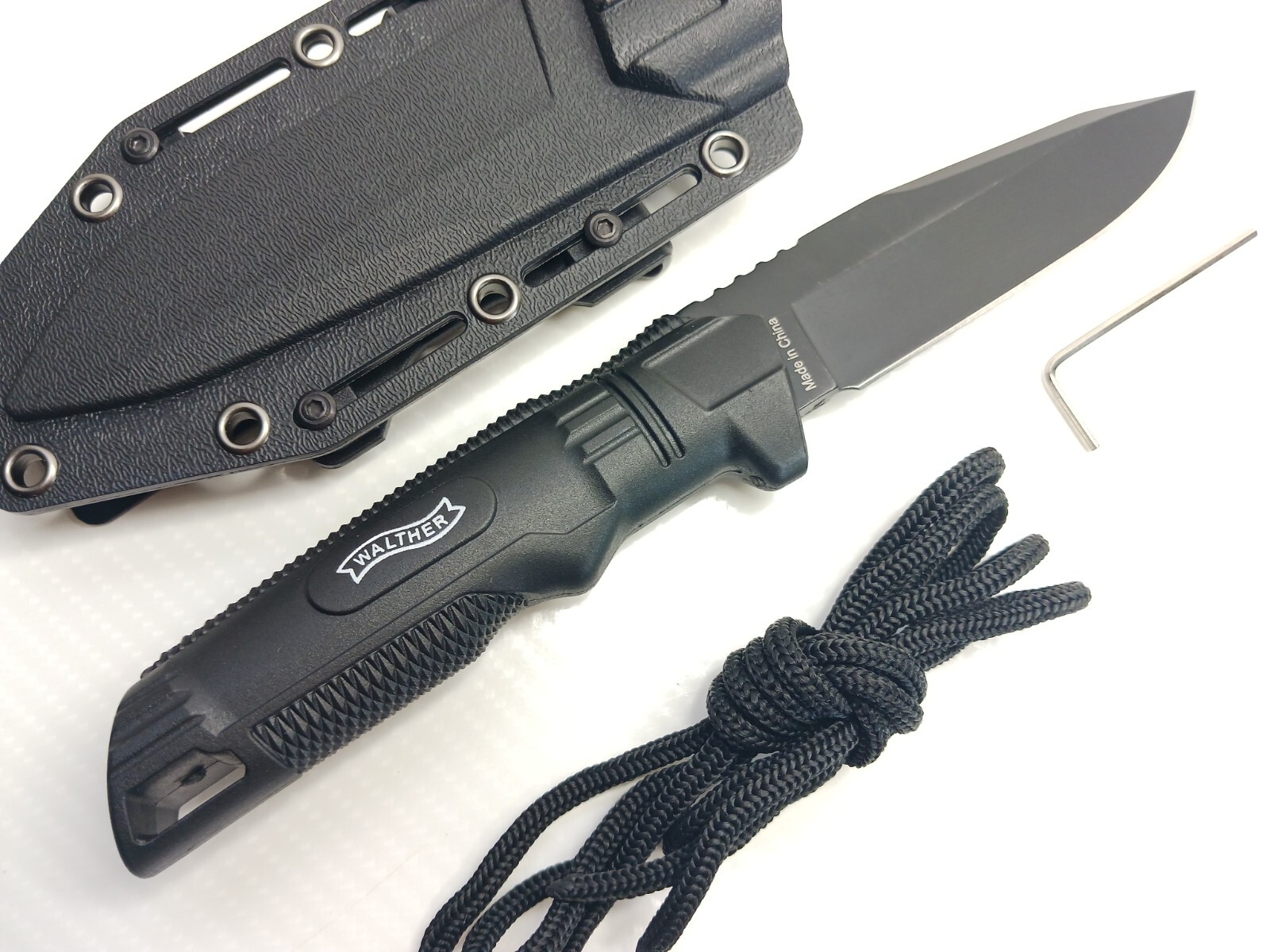 Walther BackUp Knife Vertical Horizontal Conceal Carry Mount Sheath Fixed Blade