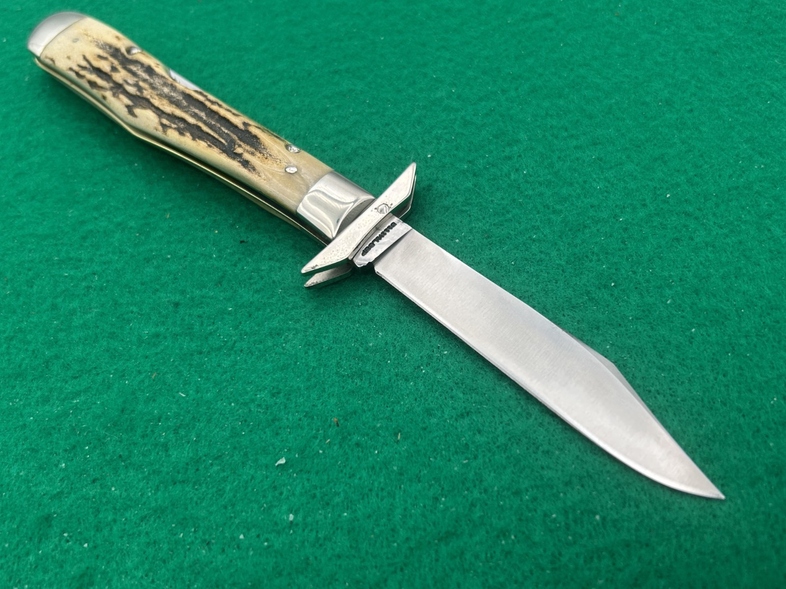 💯1976 CASE XX 5111/2 STAG «SUPER RARE» SWING GUARD LOCKBACK KNIFE NONE BETTER!