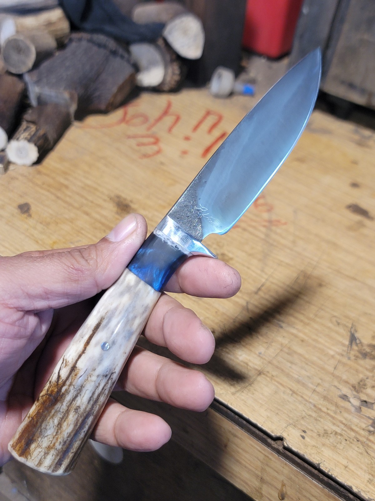 handmade custom fixed blade knife