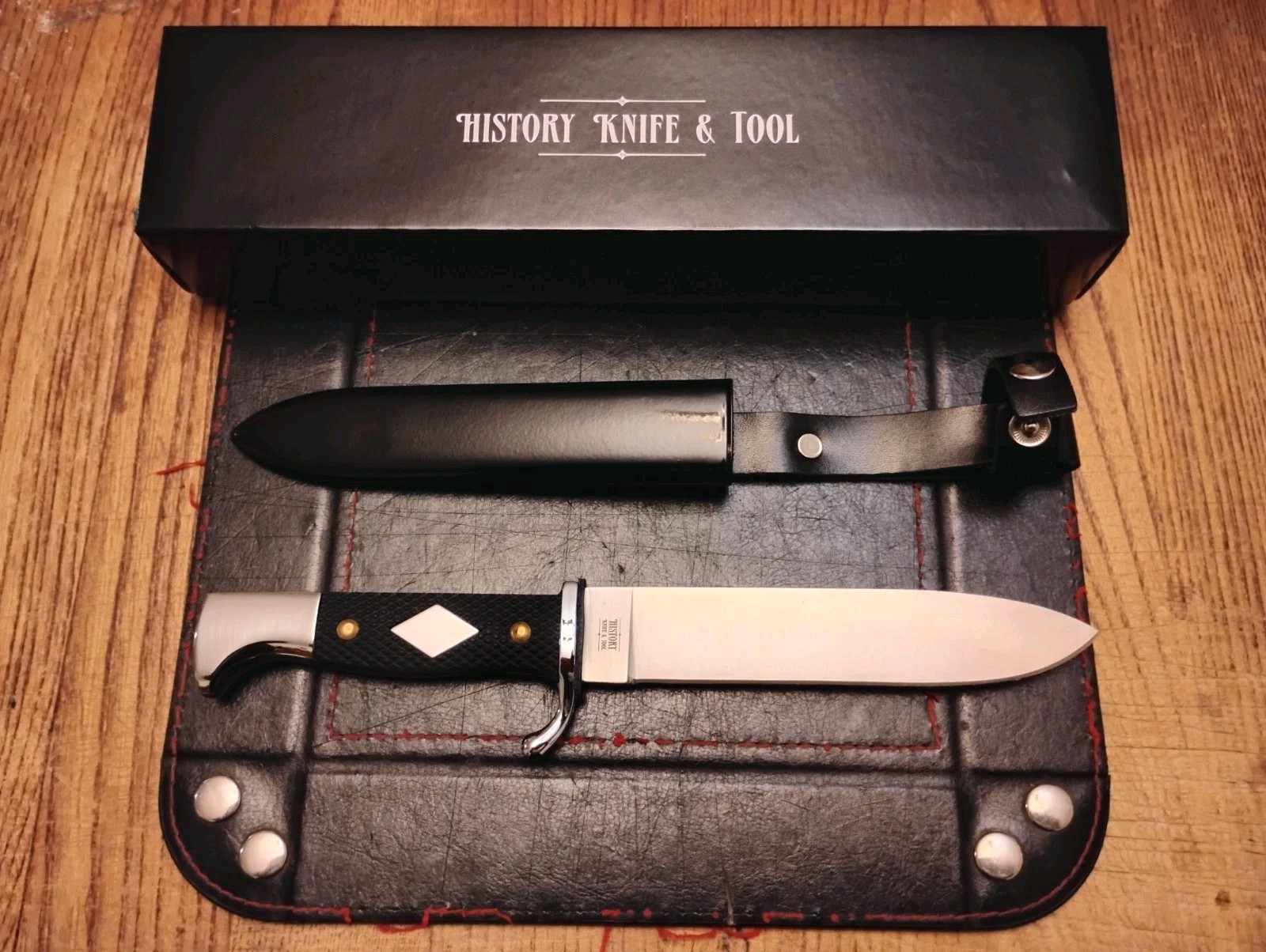 Boker German Scout Knife 5.5″ 440 Stainless Steel Blade Polyoxemethylene Handle