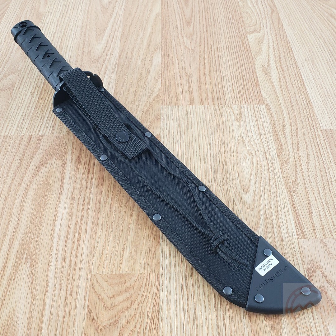 Cold Steel Tactical Machete 13″ 1055HC Steel Tanto Blade Polypropylene Handle