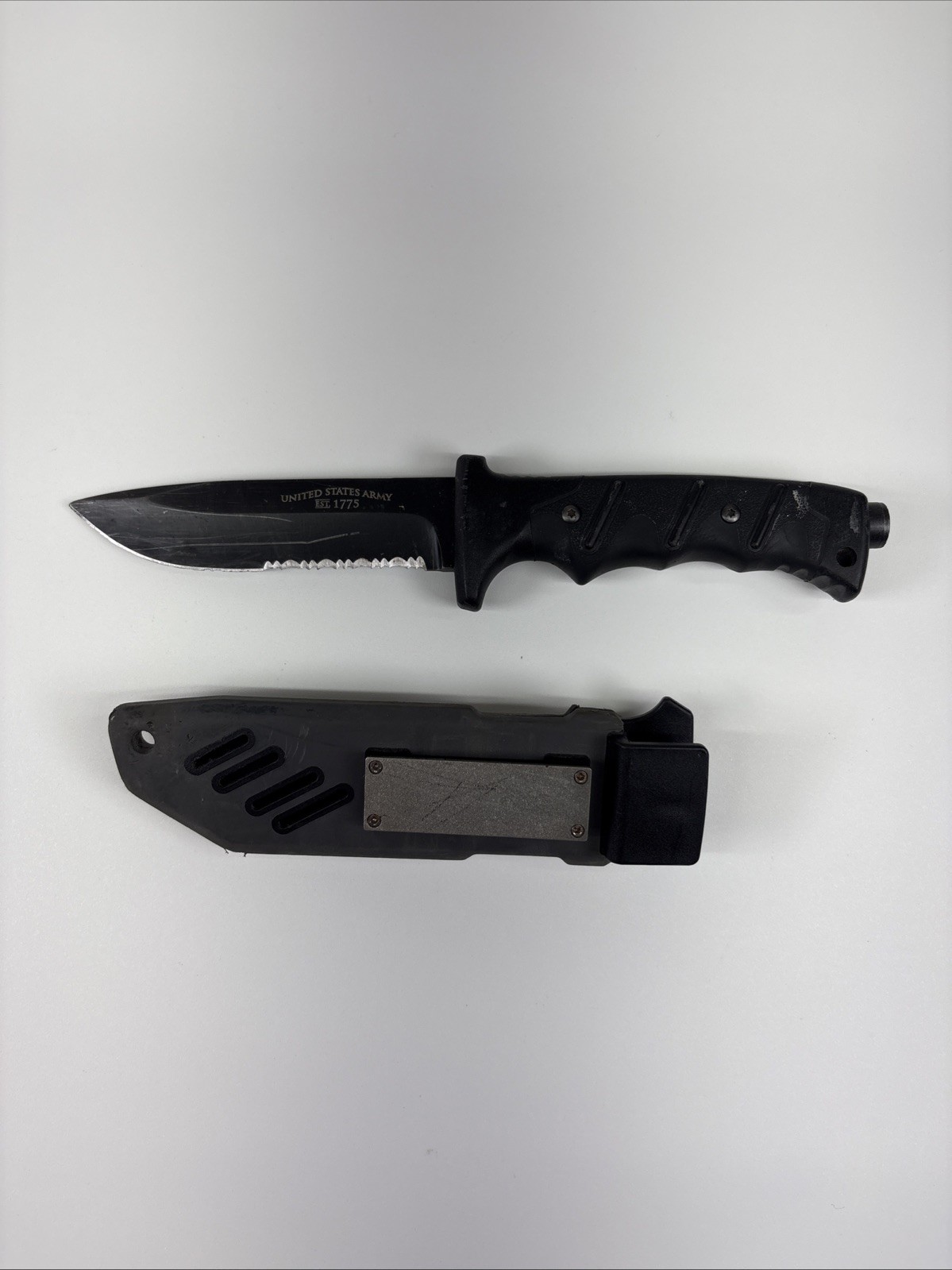 United States Army EST 1775 Survival Tactical Knife 440 Stainless Steel