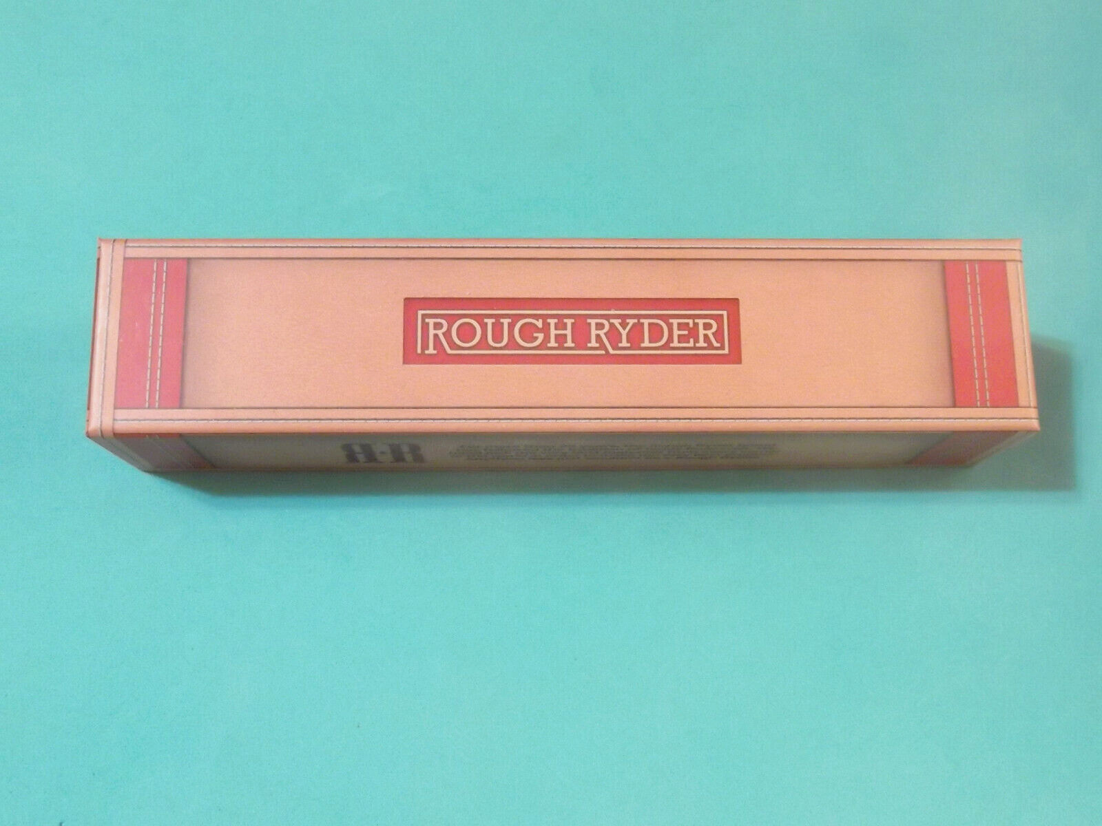 ROUGH RYDER RR1034 Small Hunter Yellow synthetic full tang knife 6 1/4″ overall