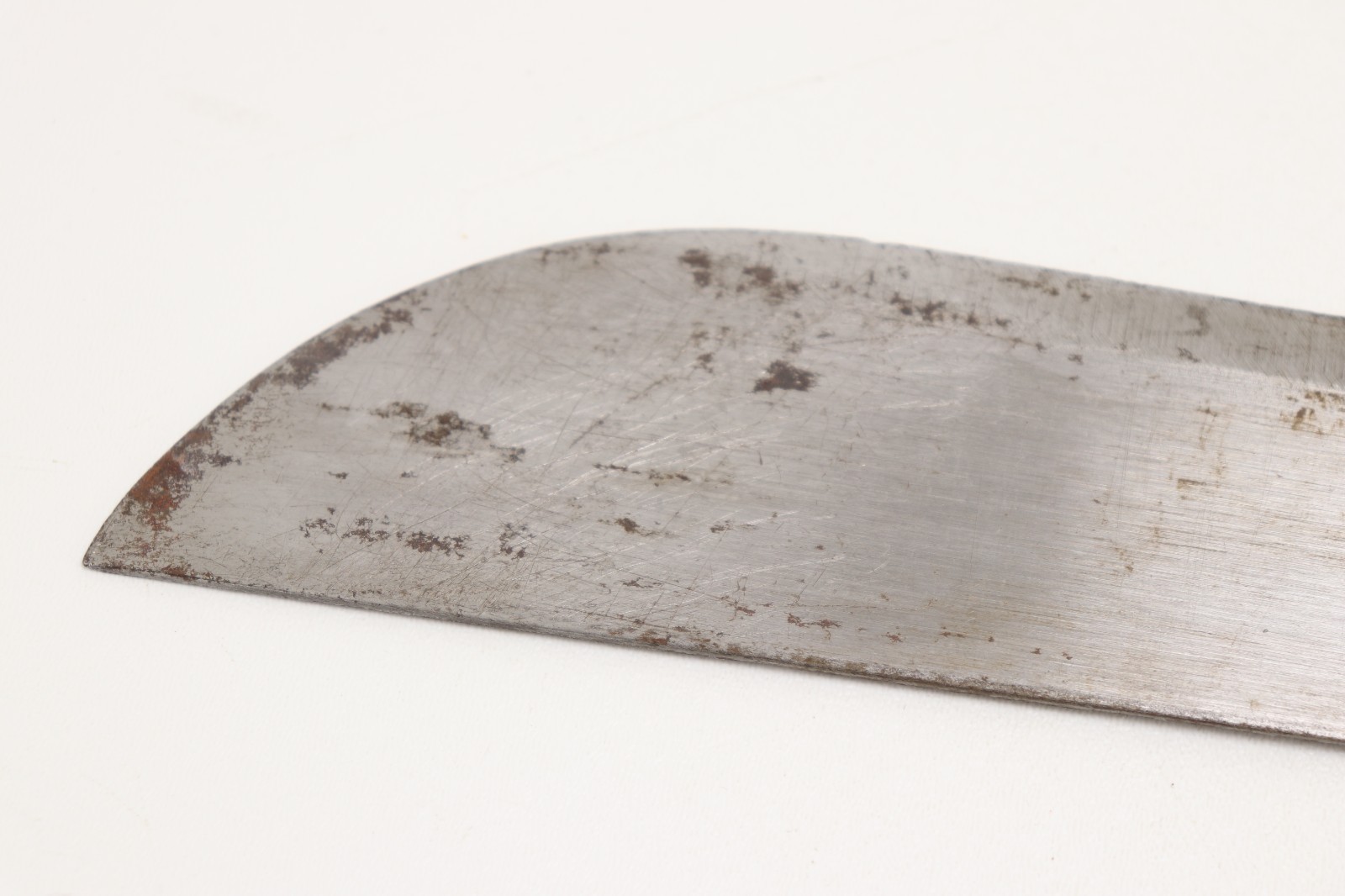 Vintage 18 Inch Bufflo Machete W/ Sheath, Drop Forged, Wood Handle, 1 Lbs. 2 Oz.