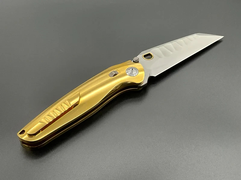 Ketuo Dirty Bird Folding Knife 3.75″ Bohler M390 Steel Blade Titanium Handle