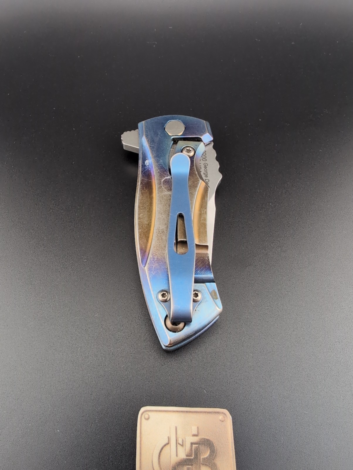 Zero Tolerance – ZT 0900 Les George Flame Anodized Titanium – BS-69