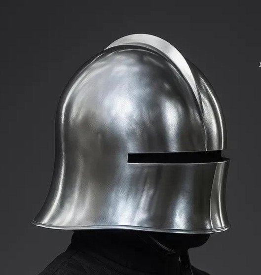 Medieval Steel Knight German Sallet Helmet Warrior Gothic Helmet-Larp, Cosplay