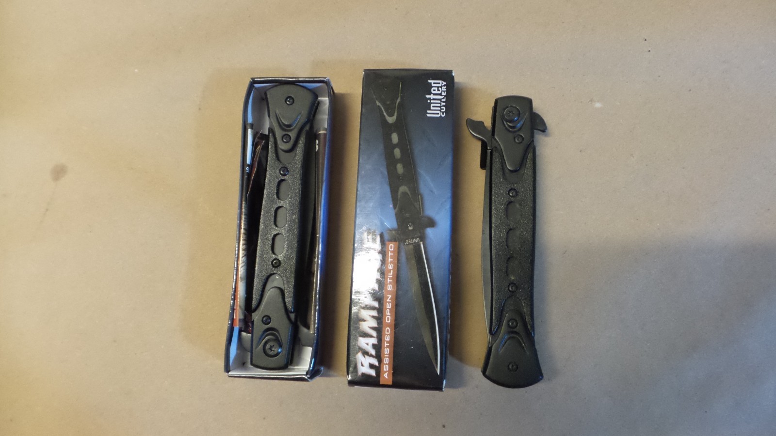 CRKT, Boker Magnum, Tiger Sharp and other pocket knives