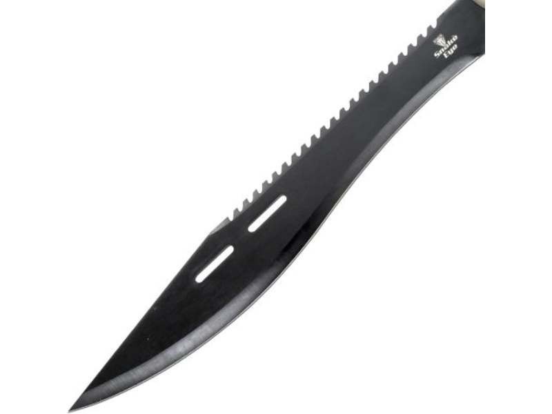 440 Stainless Steel Functional Outdoor Gardening Machete Knife w/ Sheath