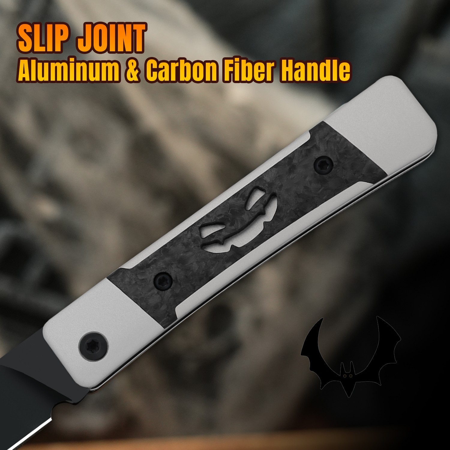 Kizer Little Grand Folding Knife Nitro-V Blade Aluminum&Carbon Handle Halloween