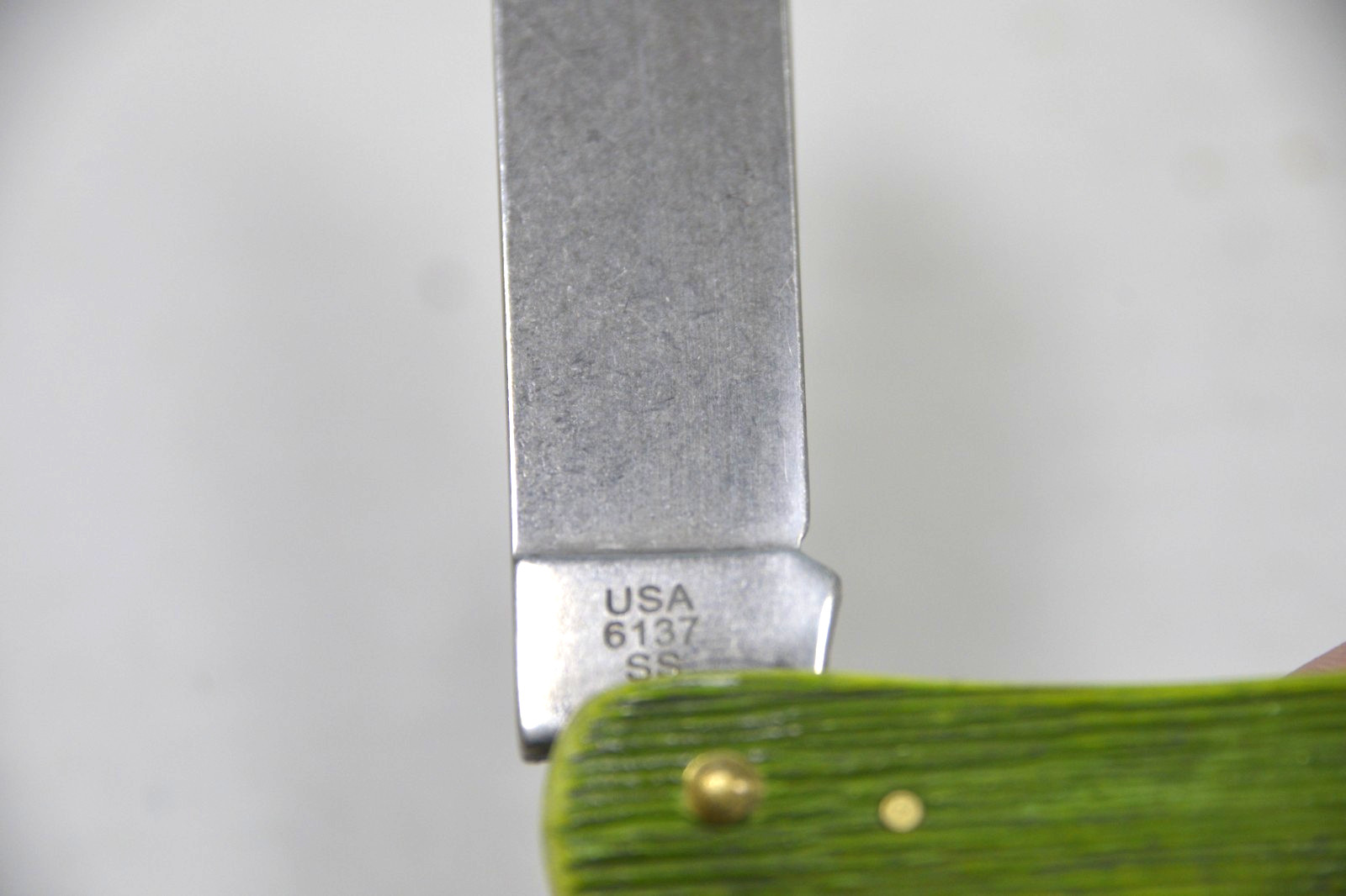 Case XX 2024 Lime Green Barnboard Jig Sod Buster Jr. (6137 SS)